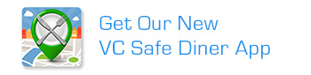 Download our new VC Safe Diner App