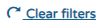 Icon with text "Clear filters"