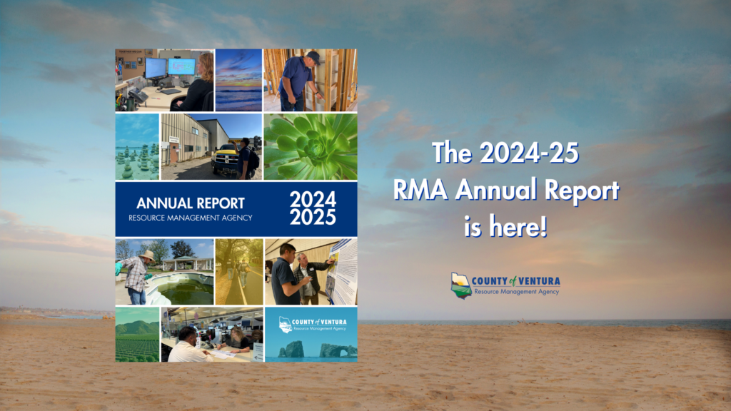 Cover of the 2024-25 RMA Annual Report with various images depicting agency activities and text: "The 2024-25 RMA Annual Report is here!"
